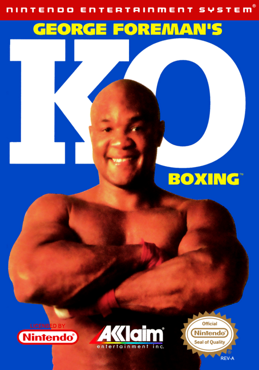 George Foreman's KO Boxing (USA) box art